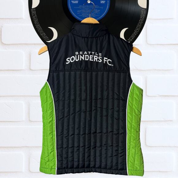 Seattle Sounders FC Rainier Puffer Vest - Picture 2 of 4